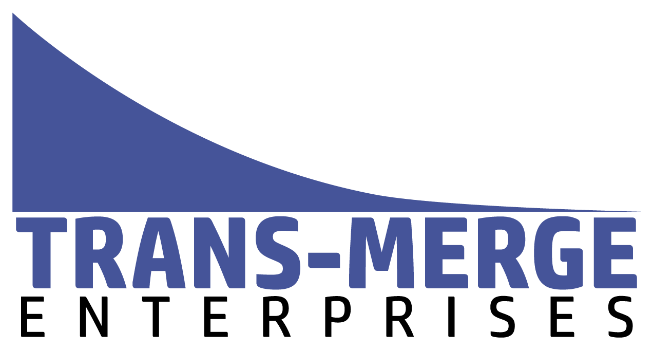 Trans-merge logo